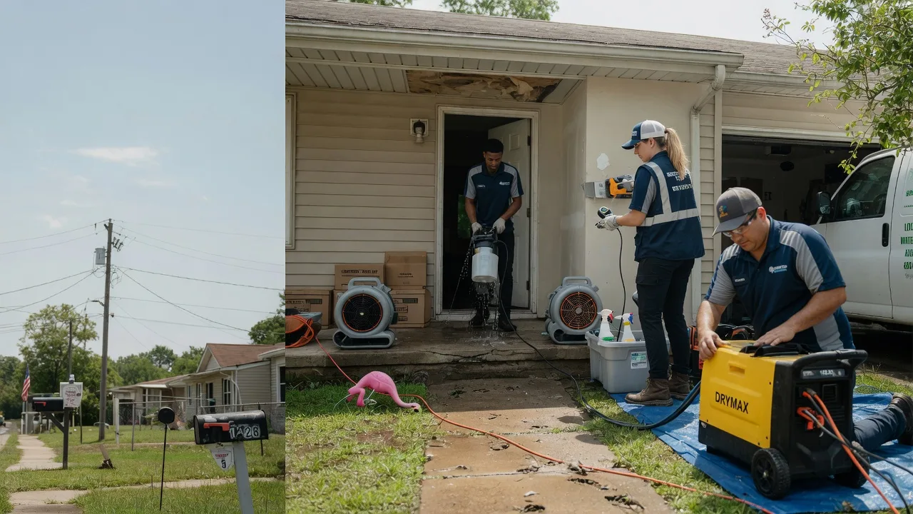 Storm Damage Water Removal in Gilbertville, IA near me